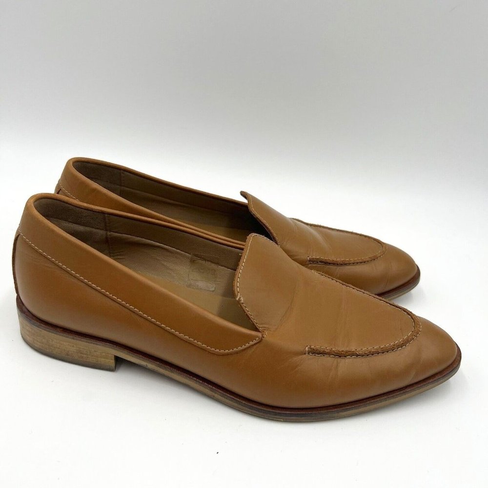 Everlane Tan Leather Loafers